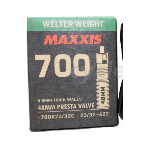 ΑΕΡΟΘΑΛΑΜΟΣ MAXXIS 700x23/32 F/V 48 mm WELTER WEIGHT - Πατήστε στην εικόνα για να κλείσει