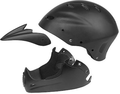 HELMET M-WAVE ALL-IN-ONE BLACK SIZE 58-61 L - Click Image to Close